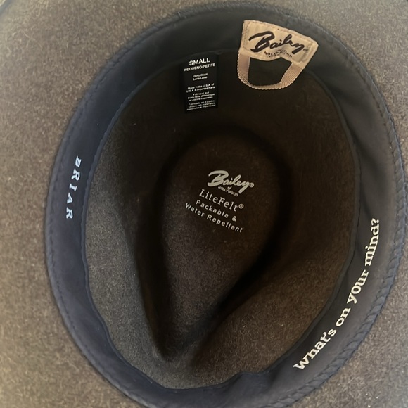 Briar Wool LiteFelt Fedora Hat - Picture 3 of 3